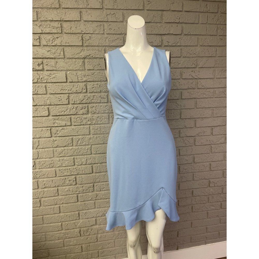 Betsy Johnson Sleeveless Ruffle Hem Dress Size 2P